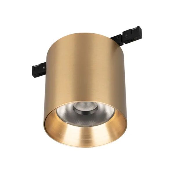 Магнитный трековый светильник  7W Белый дневной MAG-MICROCOSM-POINT-R68 36deg 24V золотой 051829