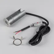светильник    3W Белый теплый 048820 ART-GROUND-R40-3W 24V IP67 круглый встраиваемый серебристый