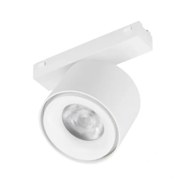 Трековый светильник  10W Белый дневной-MIX 045001 MAG-VIBE-POINT-R75 24deg на магнитный шинопровод белый DALI