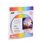  Комплект светодиодной ленты RGB LSR2-3-060-20-1-05-S2 &quot;Сделай сам&quot; (лента LED 5м LSR-5050RGB60-14,4-IP20-12В + драйвер + контроллер) IEK