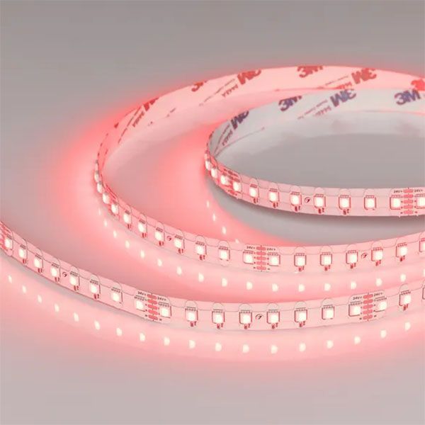 Светодиодная лента змейка RGBW-Warm 4040 24V 12W/m  96Led/метр 062382 RZ-NANO-H96-12mm IP54