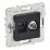 Розетка встраиваемая комбинированная IEK SKANDY SK-AK20-1-K02 SK-A14Bl TV+RJ45 кат.5E черный
