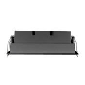 Встраиваемый светильник  10W Белый дневной 037209 MS-ORIENT-BUILT-TURN-TC-S67x150 230V IP20 прямоугольнй черный с черной вставкой