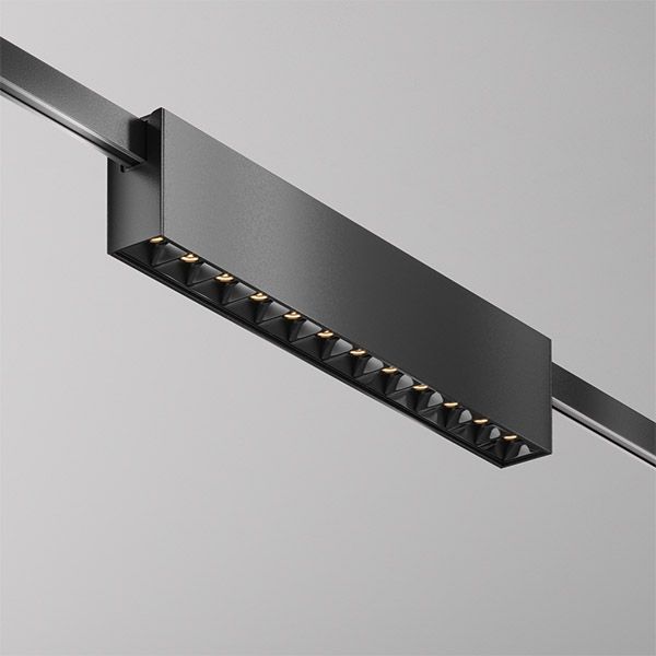 Трековый светильник 12W Белый теплый TR150-1-12W3K-M-B Точки / Points Flarity 3000К чёрный
