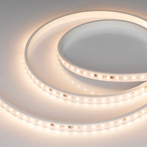 Светодиодная лента Белый теплый  5630 220V 14W/m  72Led/метр герм 027053(2) ARL-PV-C72-15.5mm 3000K  IP65
