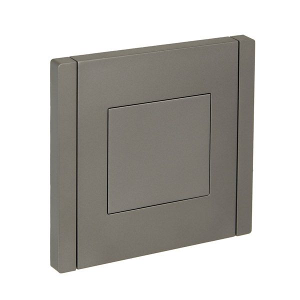 Заглушка с суппортом IEK FORTE&PIANO FP541 сталь FP-PL10-K46