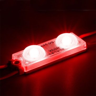 Светодиодный модуль герметичный 2led Красный 2835 24V ELFLED NOVA