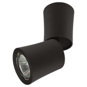 Накладной светильник Lightstar без лампы 214457 ROTONDA HP16 IP20 GU10 цилиндр поворотный черный