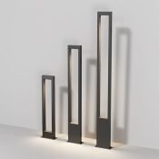 светильник    10W Белый теплый O425FL-L10GF BONN 150deg 3000K прямоугольный графит