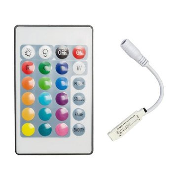 Контроллер RGB 04-15 (12-24V, 72-144W) IR с пультом