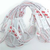 Светодиодный модуль герм. 2led Белый теплый 2835smd 12V линейный с линзой ELF-SOL+ 2 2835 WW