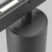 Трековый светильник  7W Белый-MIX Альфа/Alfa S Exility 50deg TR132-4-7W-DS-B IP20 на магнитный шинопровод черный