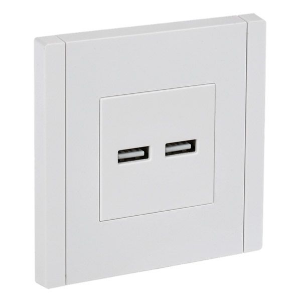 Розетка встраиваемая USB IEK FORTE&PIANO A+A 3,1А FP-U21-D31-K01 FP249 белый