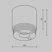 Конечная заглушка для системы Shelf CA021EC-B чёрный