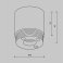 Конечная заглушка для системы Shelf CA021EC-B чёрный