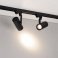 Трековый светильник  18/25W Белый-MIX LGD-URANUS-4TR-R75 Warm3500-MIX (WH, side holder) 20-50deg на шинопровод черный 055807