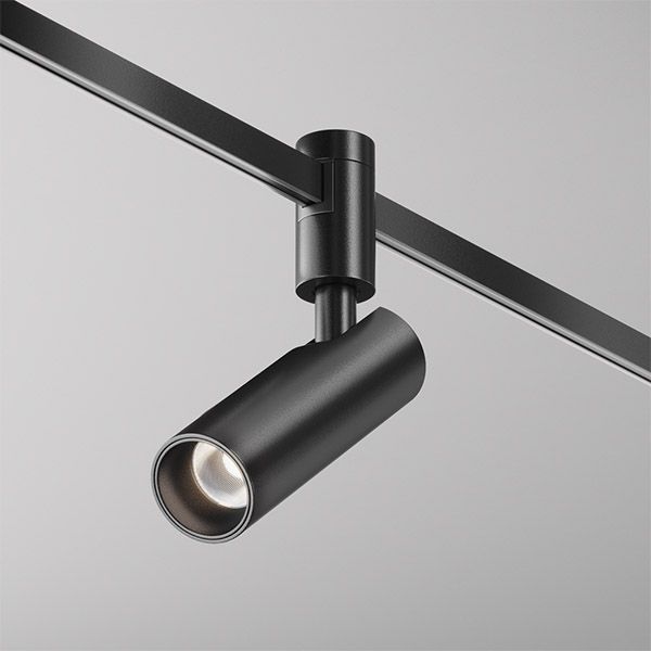 Трековый светильник 12W Белый дневной TR144-1-12W4K-W-B Фокус / Focus Led Flarity IP20 чёрный