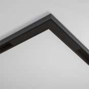 Угловой коннектор питания  для шинопровода Basity TRA172CPC-1B черный