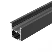 алюминиевый профиль SL-LINIA52-3L-F-2000 ANOD BLACK 044685