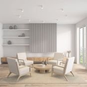 Накладной светильник   5W Белый теплый DENKIRS RIBE DK4016-WH 120deg 220V цилиндр белый