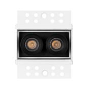Встраиваемый светильник   5W Белый дневной  032228 MS-ORIENT-BUILT-TRIMLESS-TC-S38x67-5W 220V IP20 прямоугольный под шпаклевку белый с черной вставкой