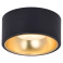 Точечный светильник без лампы IEK LIGHTING 4017 LT-UPB0-4017-GX53-1-K57  GX53 цилиндр накладной черный/золото
