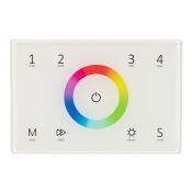 Панель встраиваемая Sens 028402 SMART-P83-RGB White  (230V, 4 зоны, 2.4G)