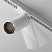 Трековый светильник однофазный  12W Белый теплый Фокус/Focus LED Unity TR021-1-12W3K-W-D-W IP20 на шинопровод белый TRIAC