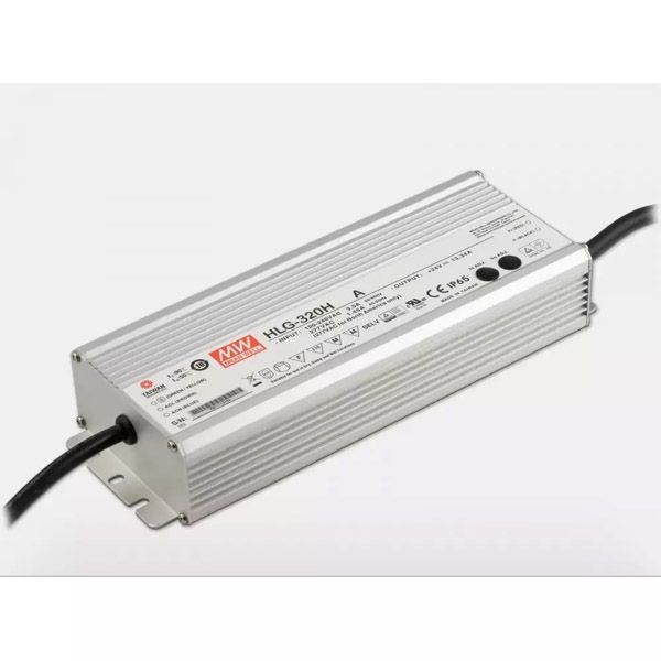 Блок питания (AC-DC) 48V 320W  HLG-320H-48A герм IP65 металл