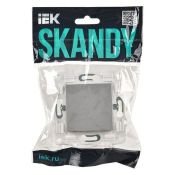 Вывод кабеля SK-O01S серебряный SK-VK10-0-K23 SKANDY IEK