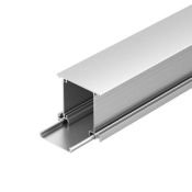 алюминиевый профиль KLUS BOX57-DUAL-2000 ANOD 017359