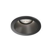 Встраиваемый светильник без лампы DENKIRS COVE DK2130-BK GU10 черный круглый IP44