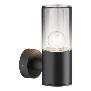 светильник MAYTONI без лампы Амас/Amas O432WL-01GF 1хE27 220V IP54 цилиндр накладной черный