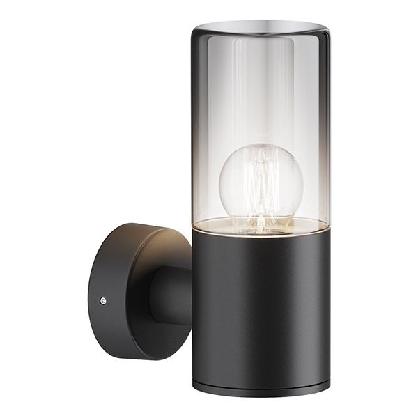 светильник MAYTONI без лампы Амас/Amas O432WL-01GF 1хE27 220V IP54 цилиндр накладной черный