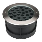 светильник    48W Белый дневной 061292 LTD-DAFNA-GROUND-R260 20deg 4000K цилиндр встраиваемый серебристый