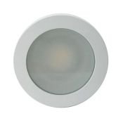 Встраиваемый светильник без лампы DENKIRS ENKEL DK3012-WH GU10 белый круглый IP44