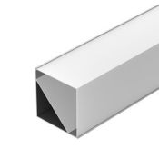 Угловой алюминиевый профиль S-LUX SL-KANT-H55-2000 ANOD 027149
