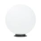 светильник 12W Белый теплый 051028 KT-GLOBE-R400 24V IP65 круглый стационарный серый