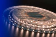 Светодиодная лента Белый теплый 2835 12V  7.2W/m 60Led/метр 00-00001492 DSG 2835 WW 60L-V12-IP33  LUX