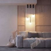 Подвесной светильник   8W Белый дневной 036507 SP-BEADS-HANG-T-R100-8W 230V IP20 шар черный