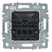 Вывод кабеля МВ10-БрБ белый BR-VK10-0-K01 BRITE IEK