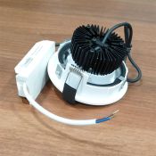 Накладной светильник  15W Белый теплый Luminosity ROTATE 220V дим. откидной поворотный круглый белый  Уценка!