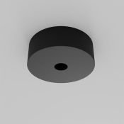 Накладная потолочная чаша для вертикального шинопровода ARITY / Арити TRA234SCB-B чёрный