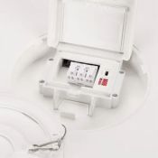 светильник аварийного освещения 15W Белый дневной-MIX 042555 IM-FLOWER-EMERGENCY-3H-R280 230V IP54 круглый накладной белый