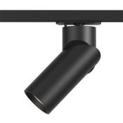Трековый светильник однофазный  15W SOLID SLANT DK6080-BK под лампу GU10 IP20 на шинопровод черный
