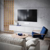 Розетка телевизионная встраиваемая VOLTUM S70 TV+RJ45 кат. 6 белый глянцевый