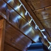 гирлянда НИТЬ  2.5W Белый UL-00013243 ULD-F90PRO S5M-050-SWK WH, белый провод 5 м. 220V, 50 Led, IP67, без мерцания без вилки