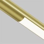 Светильник 24W Белый теплый/белый C100CL-L1000-24W3-6K-BS Базис / Basis Axity IP20 латунь