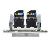 Розетка встраиваемая компьютерная двойная IEK SKANDY SK-K20-1-K50 SK-K03N RJ45 кат.5E металл никель