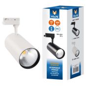 Трековый светильник однофазный 40W Белый дневной ULB-Q276 40W-4000К 24deg на шинопровод белый UL-00005945